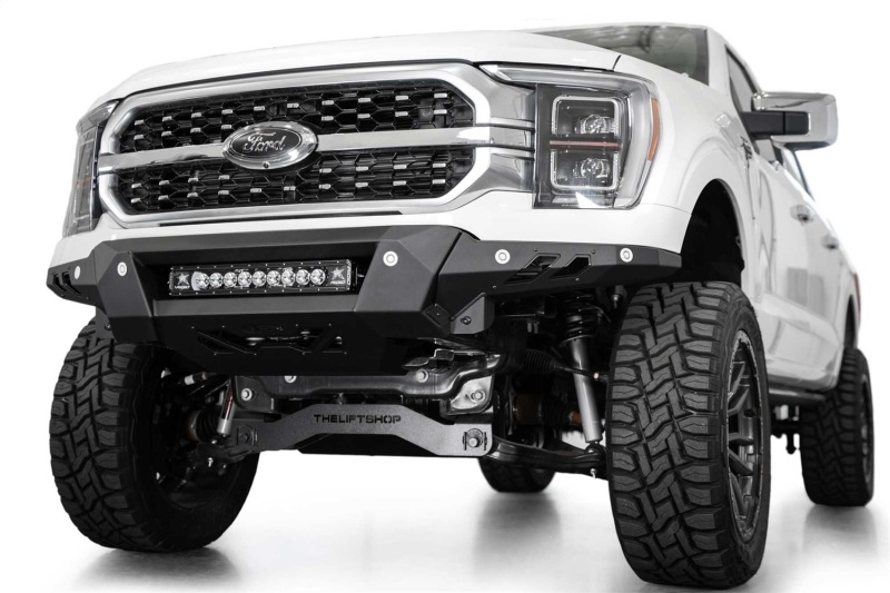 Ford F150 Bumper - Front - Addictive Desert Designs - Black Label - Hammer Black - `21-`27